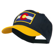 Colorado State Embroidered Patched Cap