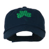 Clover Design Embroidered Cap