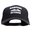 Submarine Veteran Embroidered Six Panels Pro Style Cap - Black OSFM