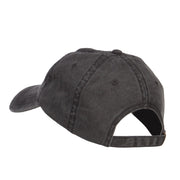 Soccer Star Embroidered Washed Cap