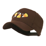 Halloween Candies Embroidered Cap