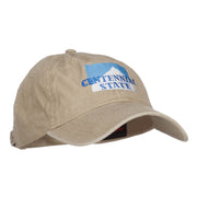 Colorado Centennial State Embroidered Cap