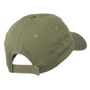 Clover Design Embroidered Cap