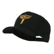 Original Medical Caduceus Outline Embroidered Cap