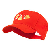 Halloween Candies Embroidered Cap