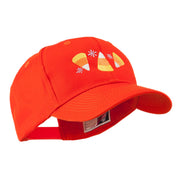 Halloween Candies Embroidered Cap