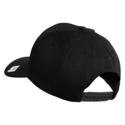 US Marine Corps Retired Patched Solid Cotton Twill Cap - Black OSFM