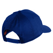 US Marine Corps Retired Patched Solid Cotton Twill Cap - Royal OSFM