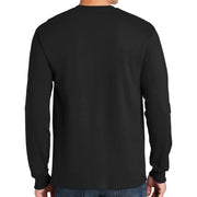 Fishing Trip Graphic Design Men's Big Size Ultra Cotton Long Sleeve T-Shirt - Black XS