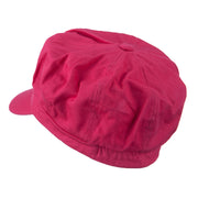 Cotton Elastic Newsboy Cap