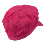 Cotton Elastic Newsboy Cap