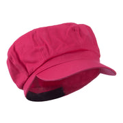 Cotton Elastic Newsboy Cap