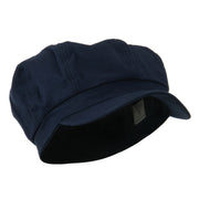 Cotton Elastic Newsboy Cap