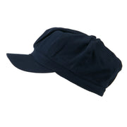 Cotton Elastic Newsboy Cap