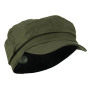 Cotton Elastic Newsboy Cap