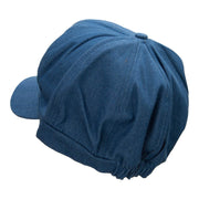 Cotton Elastic Newsboy Cap