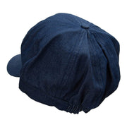 Cotton Elastic Newsboy Cap