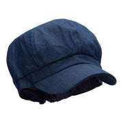 Cotton Elastic Newsboy Cap