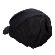 Cotton Elastic Newsboy Cap