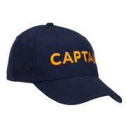 Captain Embroidered Cap