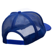 Ohio Year Established Embroidered Foam Panel Mesh Snapback - Royal-White OSFM