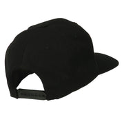 Cali Embroidered Flat Bill Cap