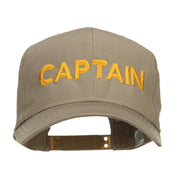 Captain Embroidered Cap