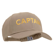Captain Embroidered Cap