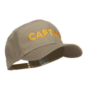 Captain Embroidered Cap