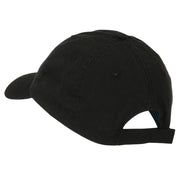 Cheer Embroidered Pet Spun Washed Cap