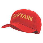 Captain Embroidered Cap
