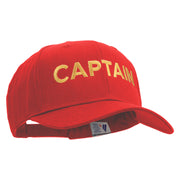 Captain Embroidered Cap