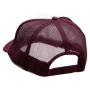 Ohio Year Established Embroidered Foam Panel Mesh Snapback - Maroon-White OSFM