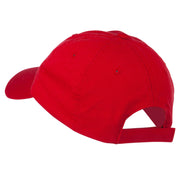 Cheer Embroidered Pet Spun Washed Cap