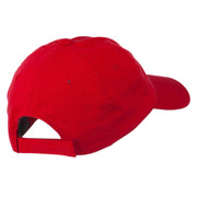 Cheer Embroidered Pet Spun Washed Cap