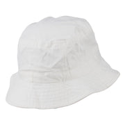 Captain Embroidered Pigment Dyed Bucket Hat