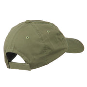 Canada Embroidered Low Profile Pet Spun Washed Cap