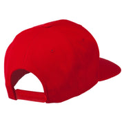 Merry Christmas Embroidered Snapback Cap