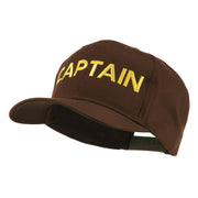 Captain Embroidered Cap