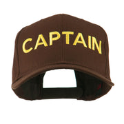 Captain Embroidered Cap