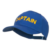 Captain Embroidered Cap