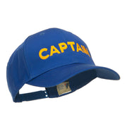 Captain Embroidered Cap