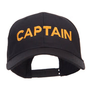 Captain Embroidered Cap