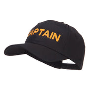 Captain Embroidered Cap