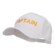 Captain Embroidered Cap