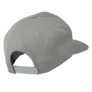 Cali Embroidered Flat Bill Cap