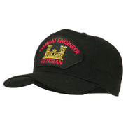 Combat Engineer Veteran Military Patch Cap