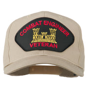 Combat Engineer Veteran Military Patch Cap