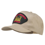 Combat Engineer Veteran Military Patch Cap