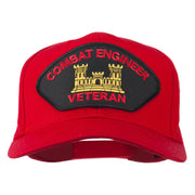 Combat Engineer Veteran Military Patch Cap